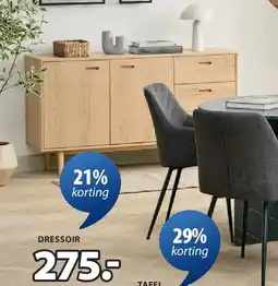 Jysk MARSTRAND DRESSOIR aanbieding