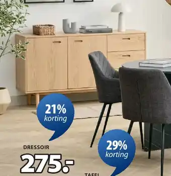 Jysk MARSTRAND DRESSOIR aanbieding