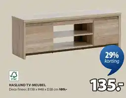 Jysk HASLUND TV-MEUBEL aanbieding