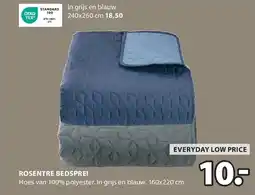 Jysk ROSENTRE BEDSPREI aanbieding