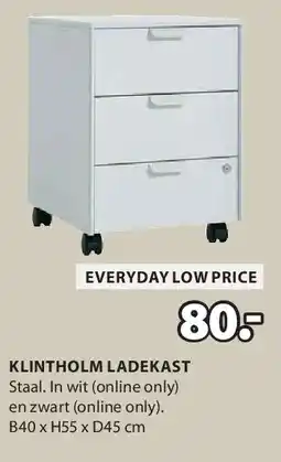Jysk KLINTHOLM LADEKAST aanbieding