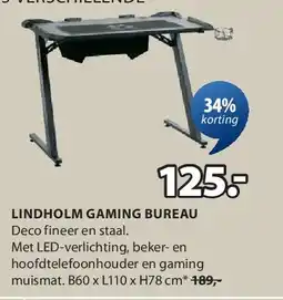 Jysk LINDHOLM GAMING BUREAU aanbieding