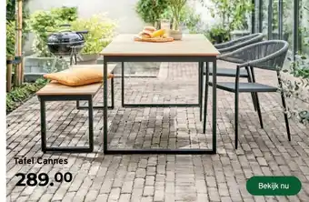 GAMMA Tafel Cannes aanbieding