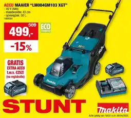 Hubo ACCU MAAIER LM004GM103 XGT aanbieding