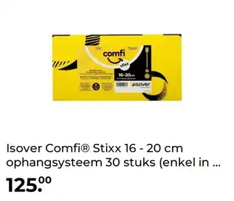 GAMMA Isover Comfi Stixx 16-20 cm ophangsysteem 30 stuks (enkel in aanbieding