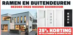 Bouwcenter Frans Vlaeminck Op alle ramen & deuren in PVC aanbieding