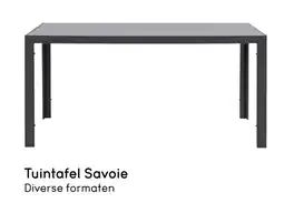 Leen Bakker Tuintafel Savoie aanbieding