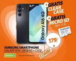 Expert Samsung smartphone galaxy A16 128GB 4G+ case aanbieding