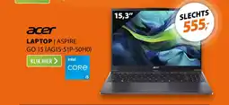 Expert Acer laptop aspire GO 15 AG15-51P-50H0 aanbieding