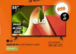 Expert LG OLED 4K TV  OLED55B42LA 2024 aanbieding