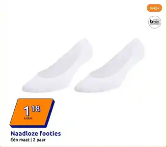 Action Naadloze footies aanbieding