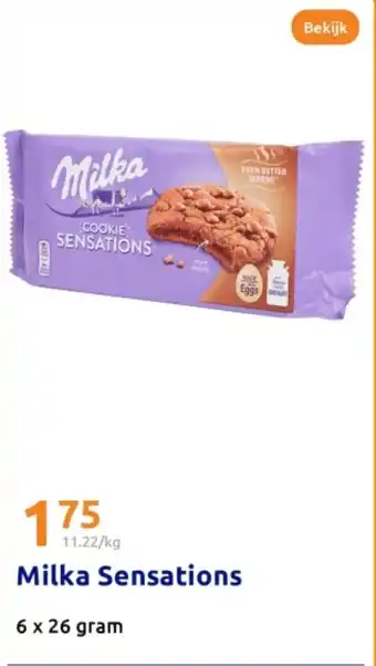 Action Milka Sensations aanbieding