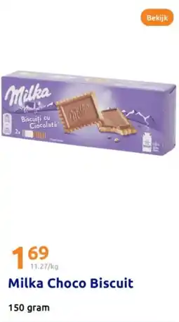 Action Milka choco biscuit aanbieding