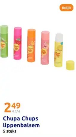 Action Chupa chups lippenbalsem aanbieding