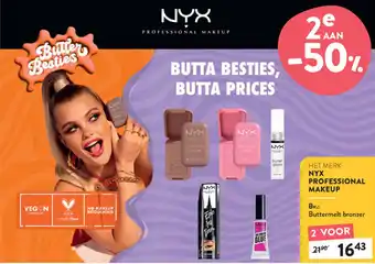 Di Nyx professional makeup het merk aanbieding