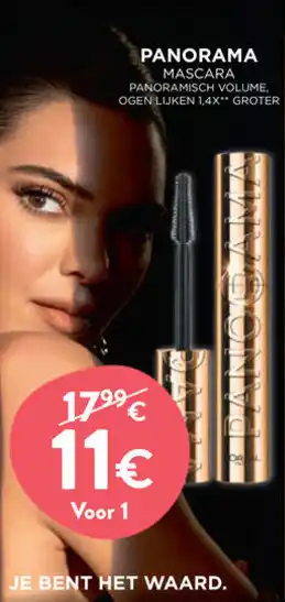 Di Panorama mascara aanbieding