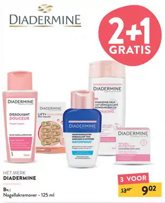 Di Diadermine het merk aanbieding