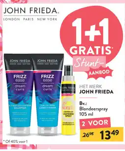 Di John frieda het merk aanbieding