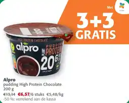 Comarkt Alpro pudding High Protein Chocolate aanbieding