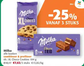 Comarkt Milka alle koeken aanbieding