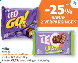 Comarkt Milka alle leo aanbieding