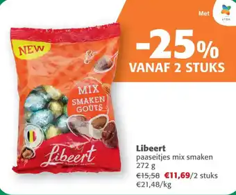 Comarkt Libeert paaseitjes mix smaken aanbieding