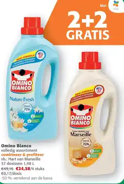 Comarkt Omino Bianco volledig assortiment aanbieding