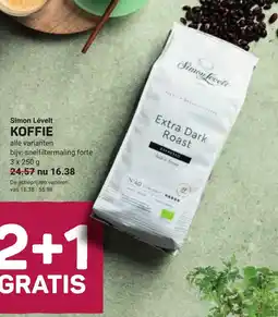 Ekoplaza Simon Lévelt koffie aanbieding