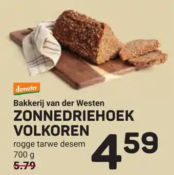 Ekoplaza Bakkerij van der westen zonnedriehoek volkoren r aanbieding