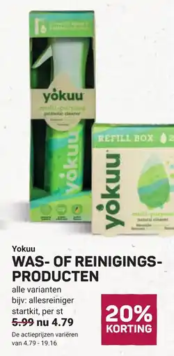 Ekoplaza Yokuu was- of reinigingsmuld-purpose probactic cleaner producten aanbieding