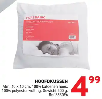 Trafic Hoofdkussen aanbieding