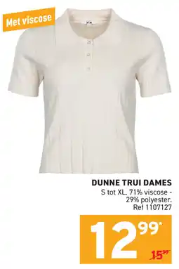 Trafic Dunne trui dames aanbieding