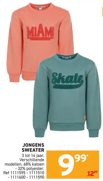 Trafic Jongens sweater aanbieding