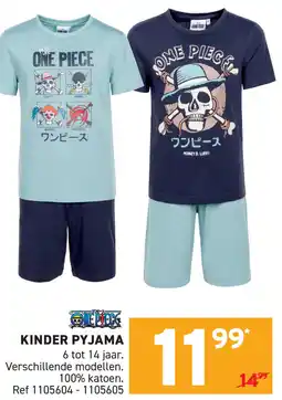 Trafic Kinder pyjama aanbieding