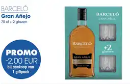 Prik en Tik Barceló Gran Añejo aanbieding