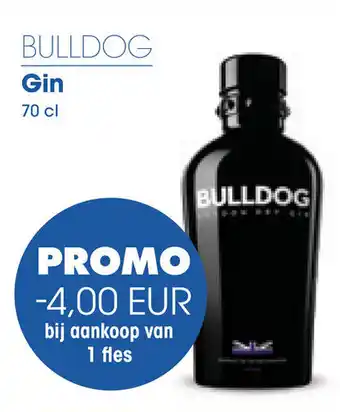 Prik en Tik Bulldog Gin aanbieding