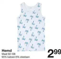 Zeeman Hemd aanbieding