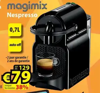 ElectroStock magimix Nespresso aanbieding