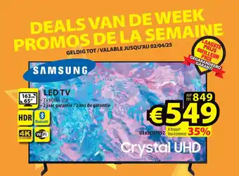 ElectroStock SAMSUNG LED TV aanbieding