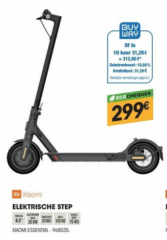 Electro Depot Xiaomi Elektrische Step aanbieding