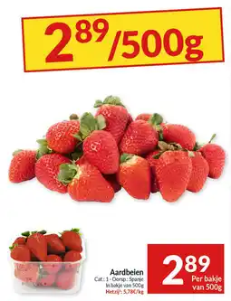 Intermarché Aardbeien aanbieding