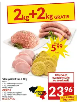 Intermarché Vleespakket aanbieding