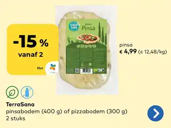 Bio Planet TerraSana Pinsa aanbieding