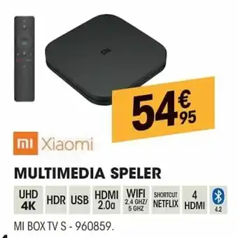 Electro Depot Xiaomi Multimedia Speler aanbieding