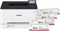 Coolblue Canon I-SENSYS LBP633CDW + 1 set extra XL toners aanbieding