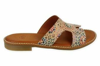 Berca Shoes Hee! Slipper Dames - Multicolor aanbieding