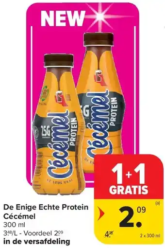 Carrefour De Enige Echte Protein Cécémel aanbieding