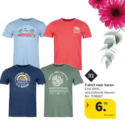 Carrefour T-shirt voor heren aanbieding