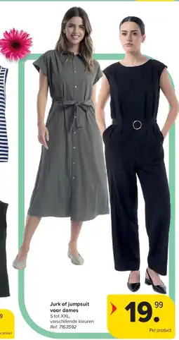 Carrefour Jurk of jumpsuit voor dames aanbieding