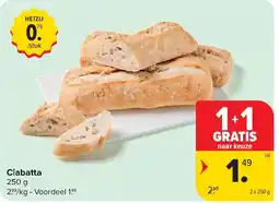 Carrefour Ciabatta aanbieding
